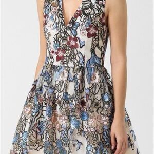 Alice + Olivia Becca Mini Dress